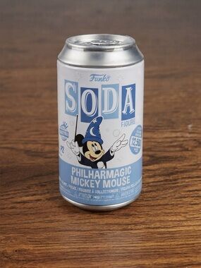 Funko Vinyl Soda Disney PhilharMagic Mickey Mouse Limited Edition Figurine Can